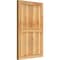 Ekena Millwork Framed Board-n-Batten Shutters, Rough Sawn Western Red Cedar, 21 1/2W x 34H, PR RBF06S21X034RWR - alternate 5